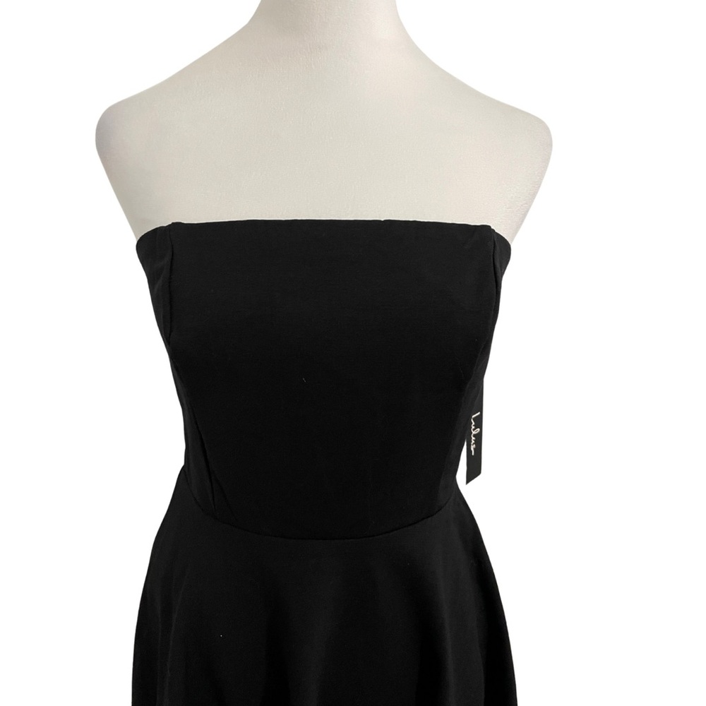 NWT LULUS Black Strapless Fit & Flare Dress – Size M
Style #67462 - Picture 5 of 13